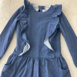 Blue dress, size 8